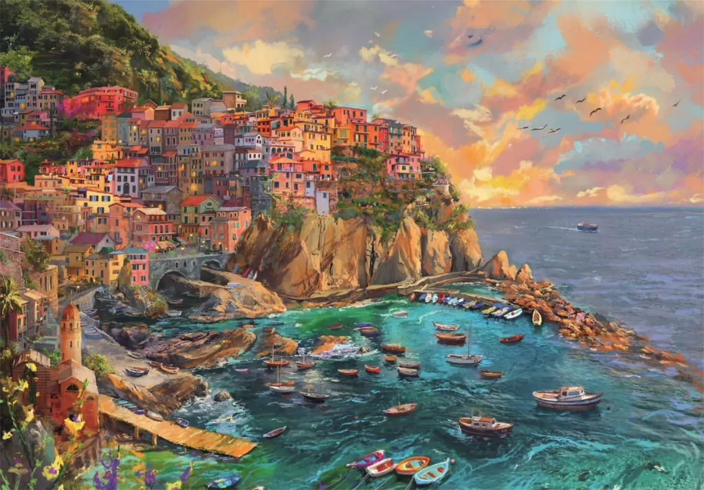 Puzzle 2000 Painted Manarola - tantis.pl