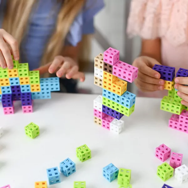 Klocki Meli Cube Pink 50 elementów - tantis.pl