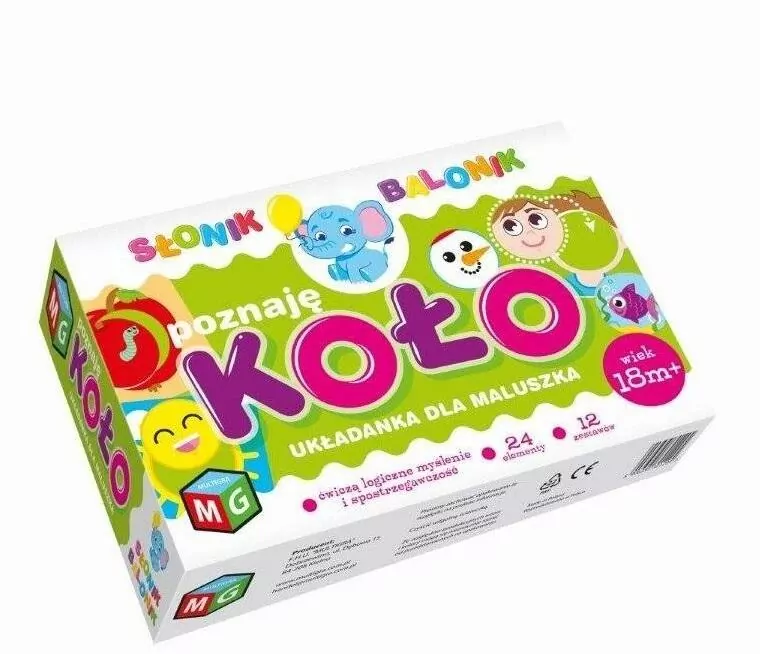 Poznaję koło. Słonik Balonik - tantis.pl