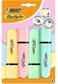 Zakreślacz Flat Pastel Highlighter mix 4szt BIC - tantis.pl