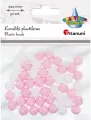 Koraliki plastikowe 10mm blado różowe 50szt - tantis.pl