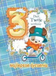 Kartka okolicznościowa: Urodziny 3