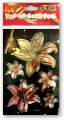 Naklejki foliowe Gold Lilies PENMATE - tantis.pl