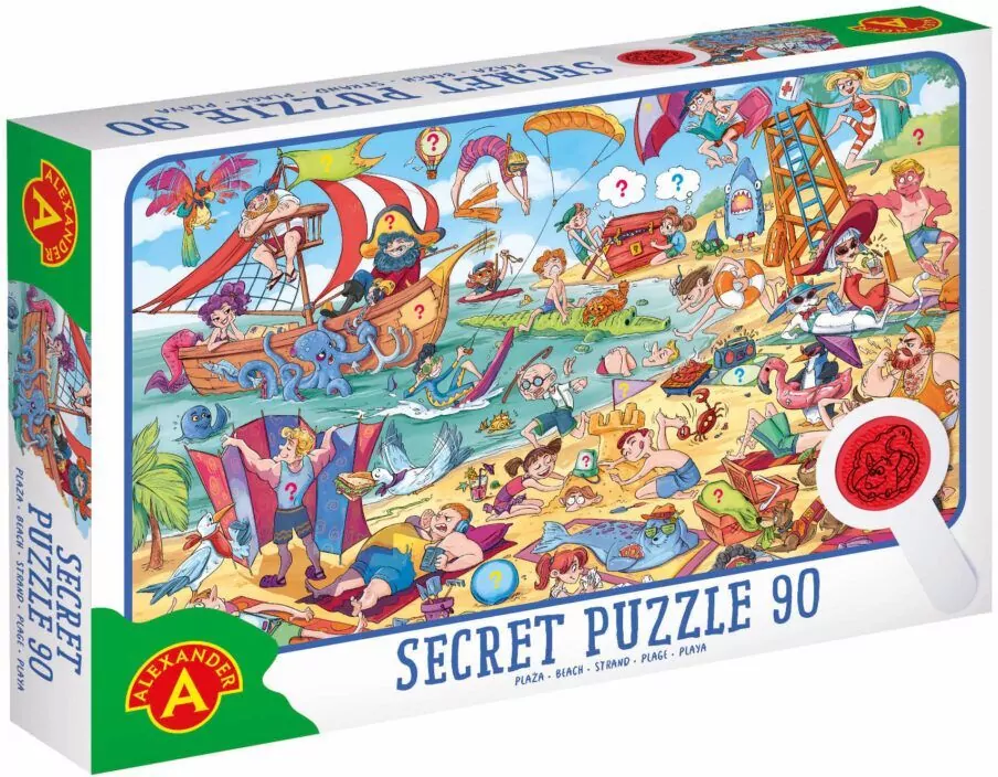 Puzzle obserwacyjne 90. Plaża - tantis.pl
