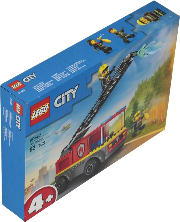 LEGO® Wóz strażacki z drabiną 60463 - tantis.pl