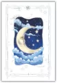 Karnet 12x18cm + koperta Księżyc - tantis.pl