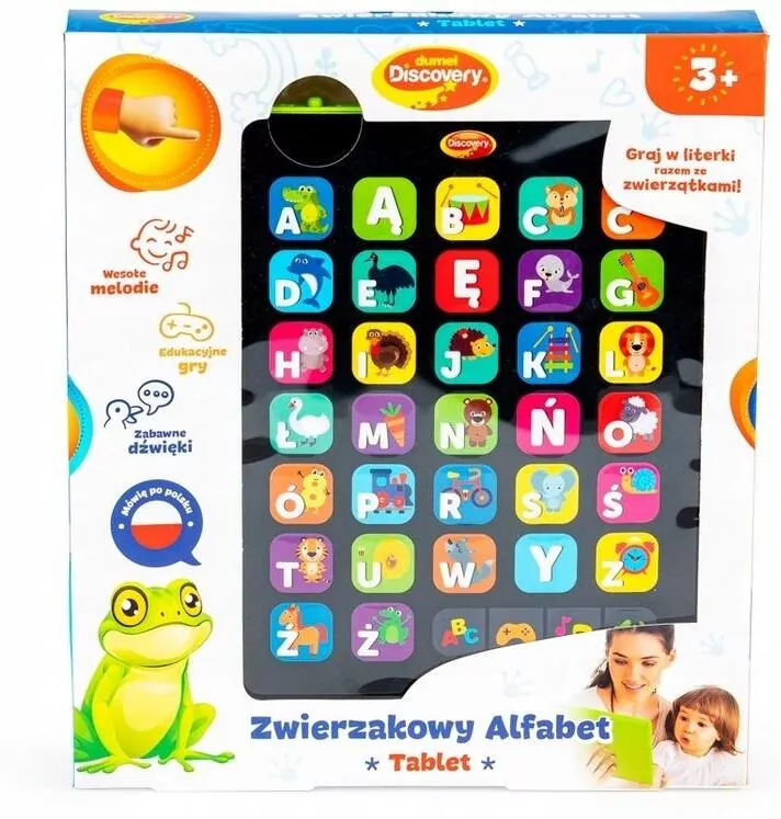 Tablet zwierzakowy alfabet - tantis.pl