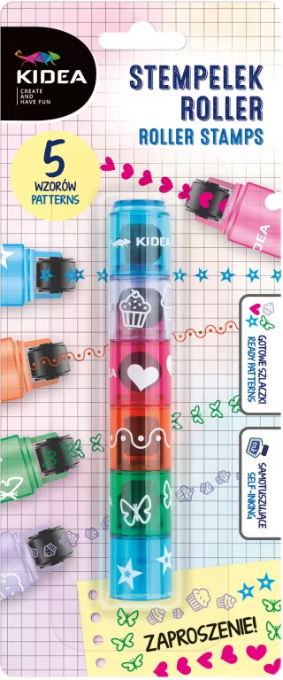 KIDEA. Stempelek Roller - tantis.pl