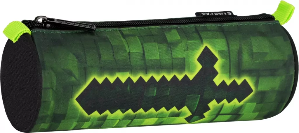 Piórnik tuba 1zamek Pixel - tantis.pl