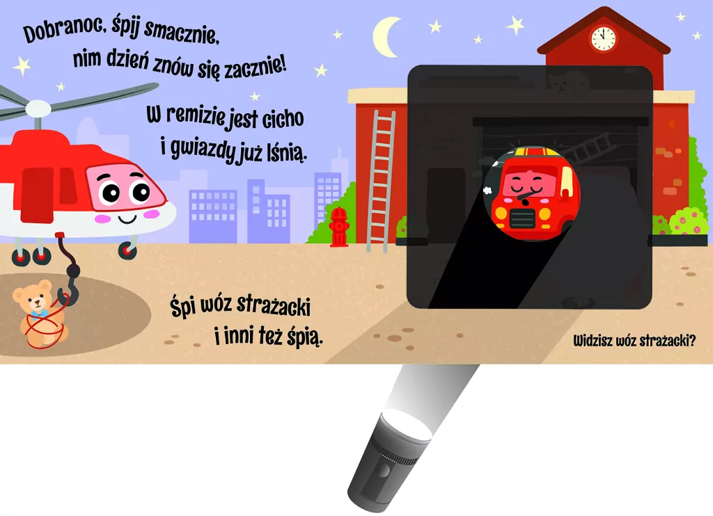 Dobranoc, wozie strażacki! - tantis.pl