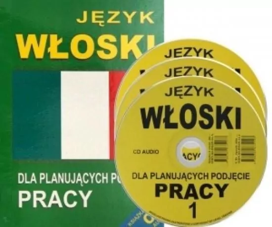 Język włoski dla planujących podjęcie pracy, z płytą CD - tantis.pl