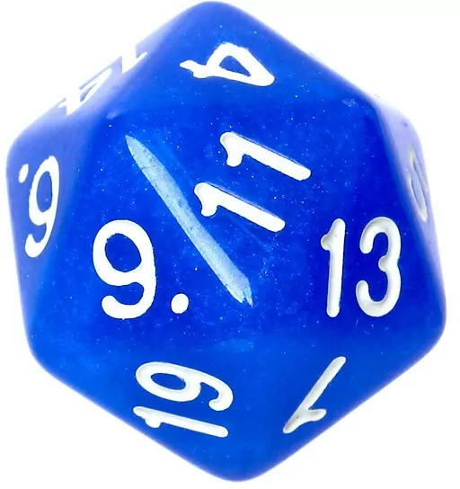 Komplet kości REBEL RPG - Kamienie Księżycowe - Lapis Lazuli - tantis.pl