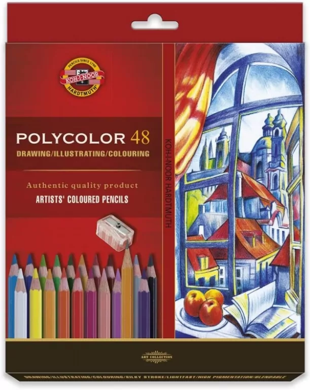 Kredki polycolor 48 kolorów - tantis.pl
