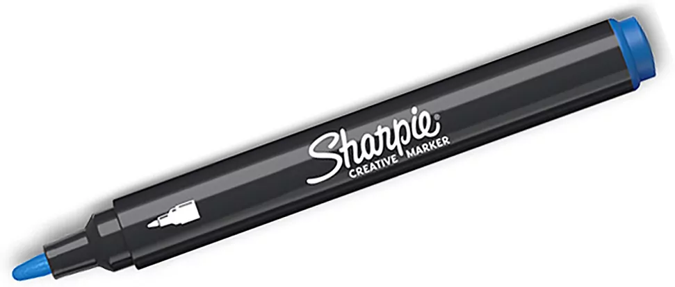 MARKER AKRYL OKR NIEB SHARPIE 1/6 - tantis.pl