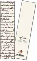 Zakładka do książki Scrittura (2 sztuki w opakowaniu) - tantis.pl