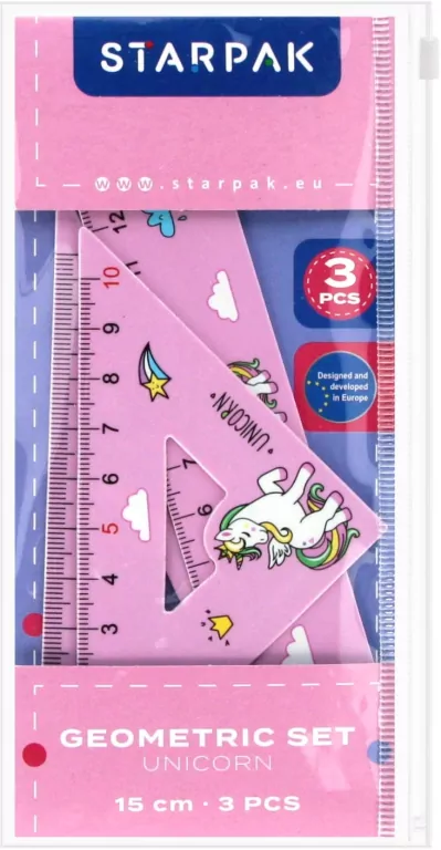 Zestaw geometryczny Unicorn 3el - tantis.pl