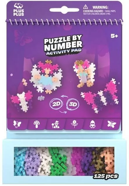 Klocki Plus-Plus puzzle by number las 125el - tantis.pl