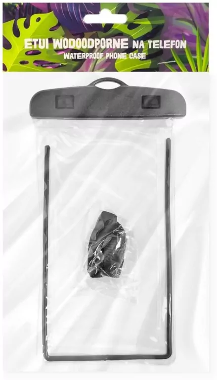 Etui wodoodporne na telefon czarne - tantis.pl