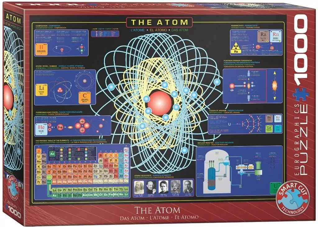 Puzzle 1000 The Atom 6000-1002 - tantis.pl