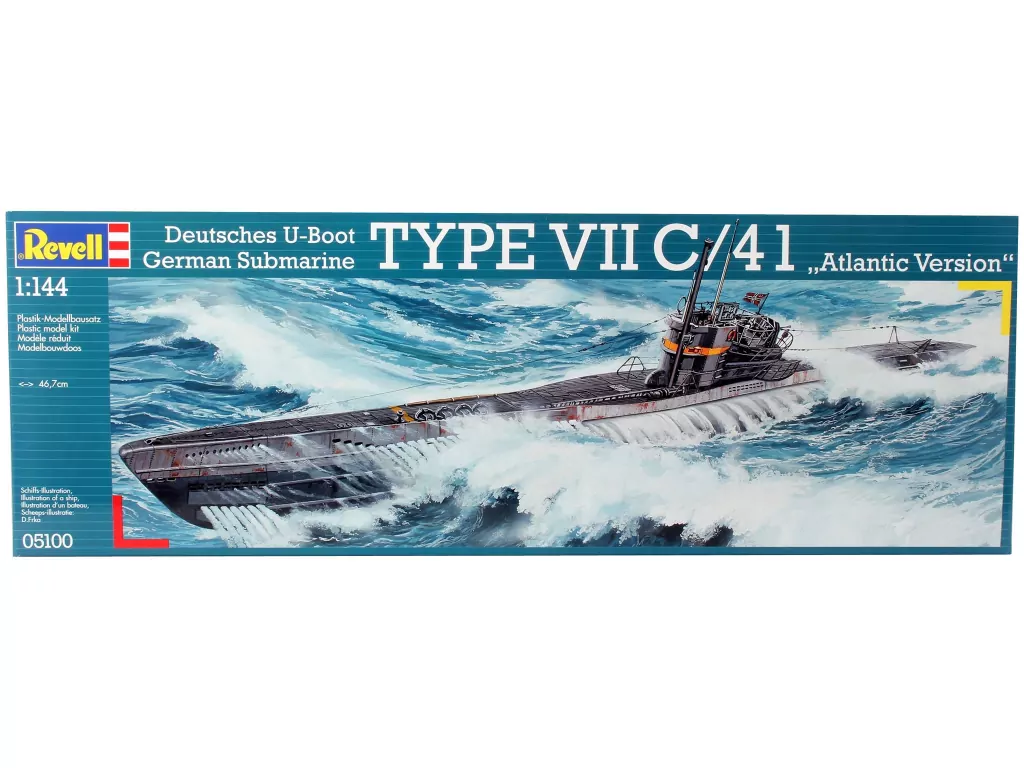 Model do sklejania. Submarine type VII C/41 - tantis.pl