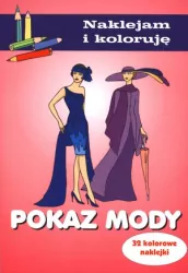 Naklejam i koloruję - Pokaz mody