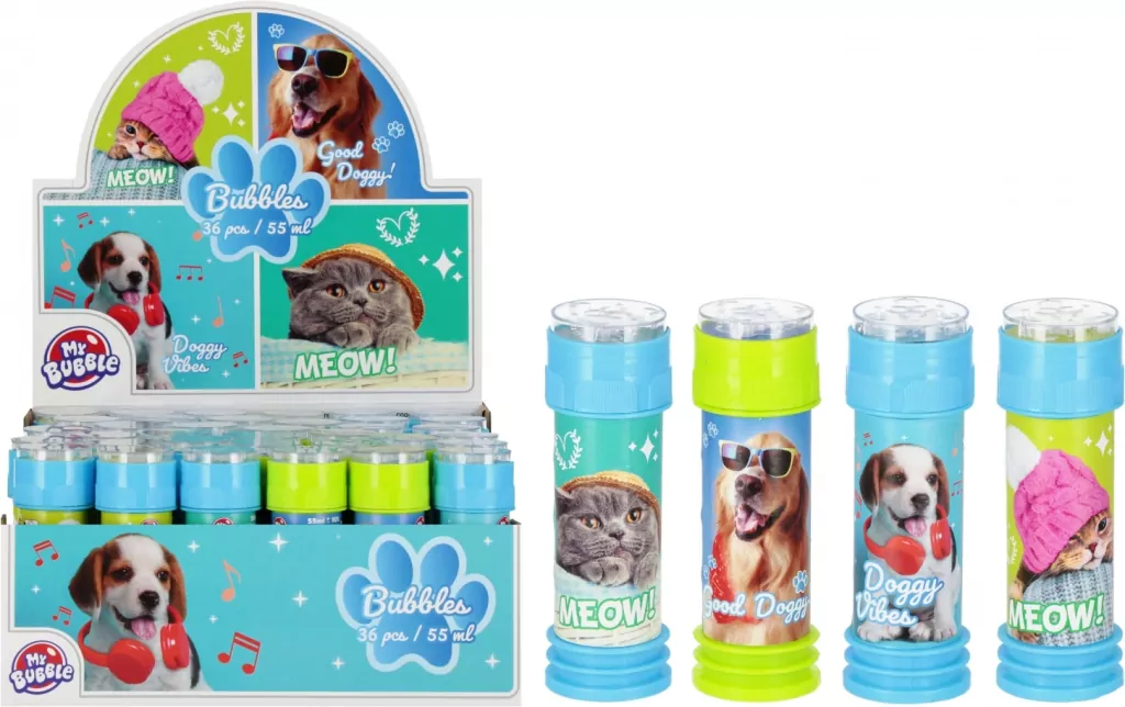 Bańki mydlane 55ml Cute Mix - tantis.pl