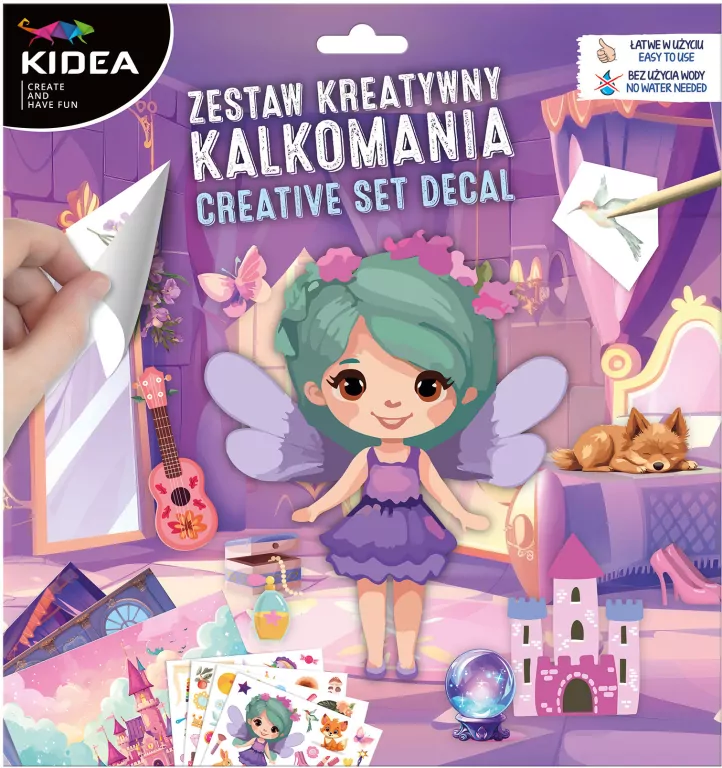 Zestaw kreatywny. Kalkomania Magic - tantis.pl