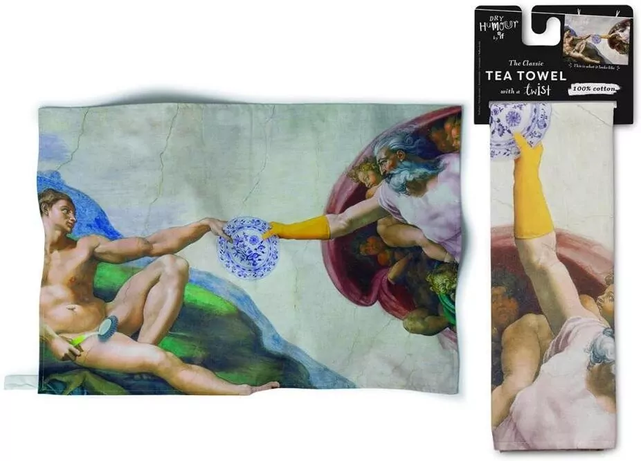 Tea Towels ręcznik kuchenny The Creation of Bubble - tantis.pl