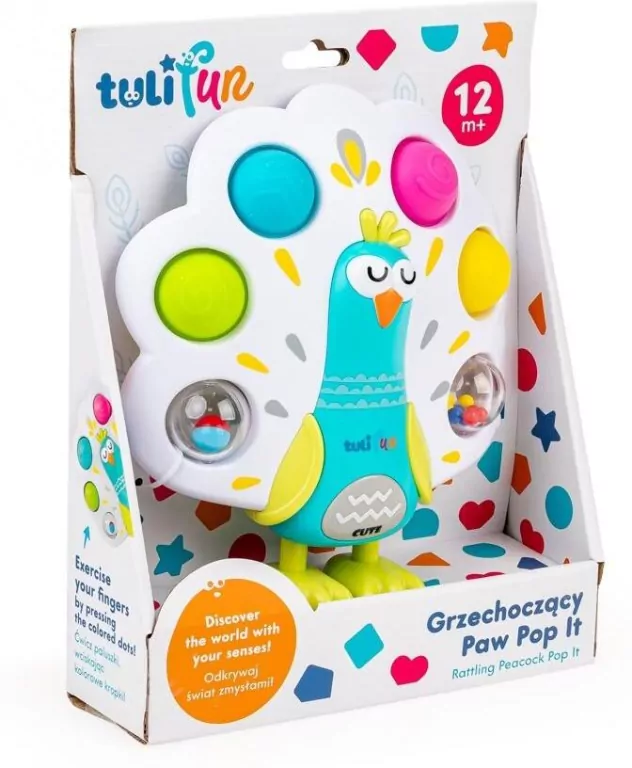 Paw grzechoczący Pop It - tantis.pl