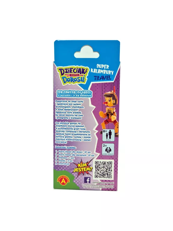 Dzieciaki kontra Dorośli. Super kalambury Travel - tantis.pl