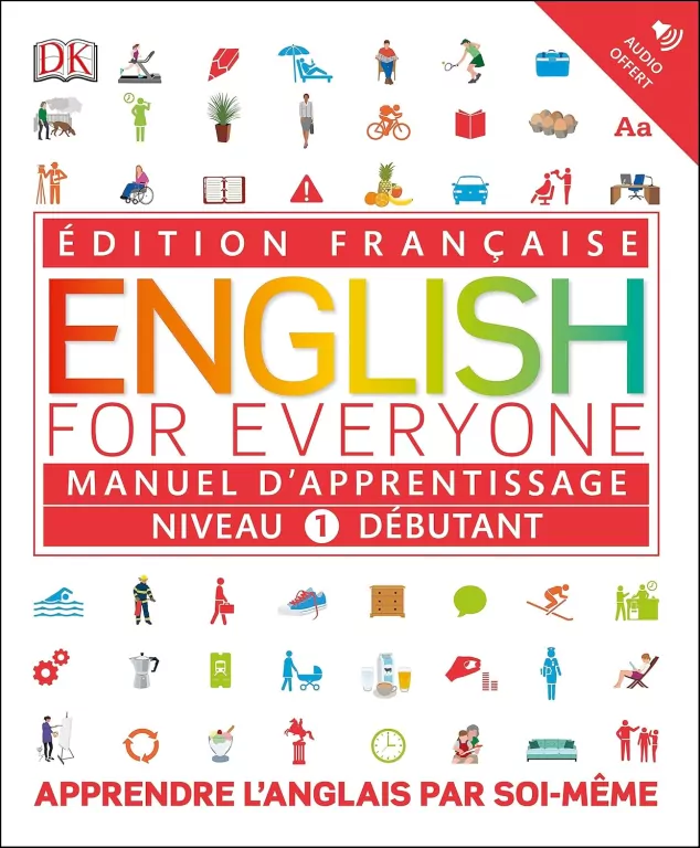 English for Everyone. Course Book Level 1 Beginner. French language edition - tantis.pl