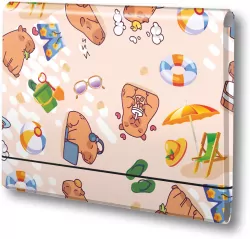 Teczka łamana A4 na gumkę Kapibara plaża PENMATE