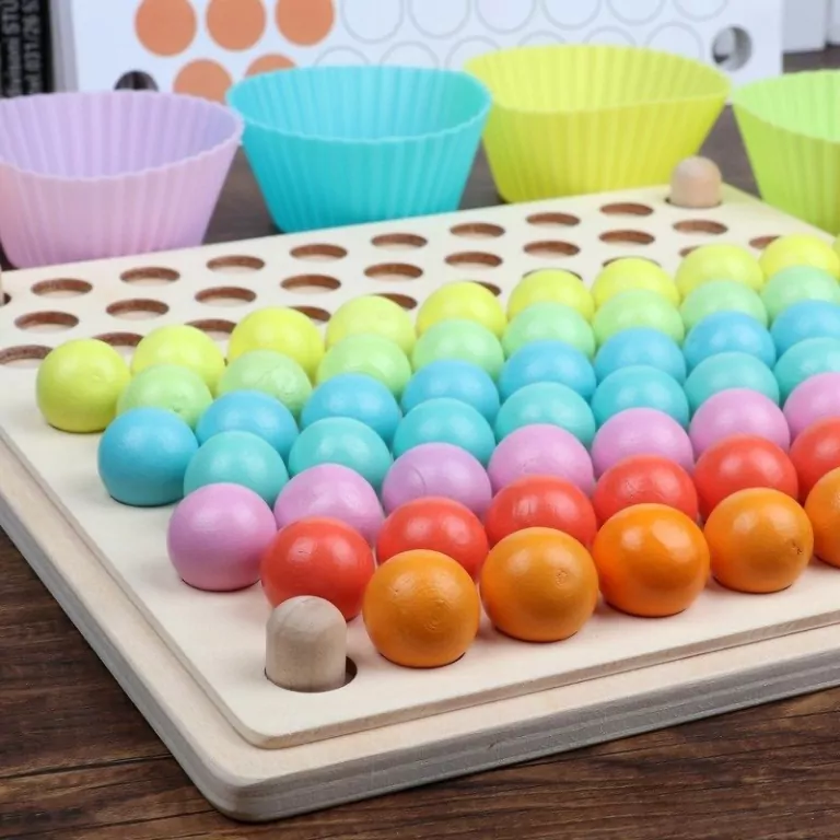 Gra drewniana, układanka Mozaika - tantis.pl