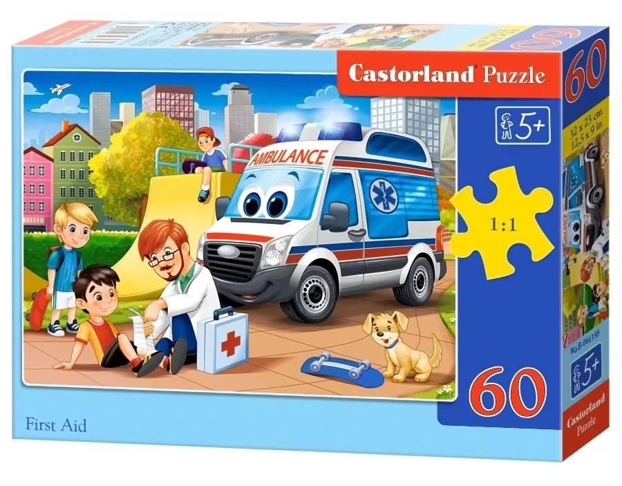 Puzzle 60. First Aid. B-066193 - tantis.pl