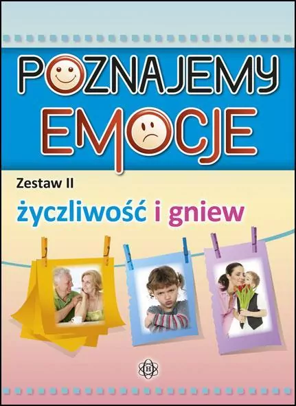 Poznajemy emocje. Życzliwość i gniew. Zestaw 2 - tantis.pl