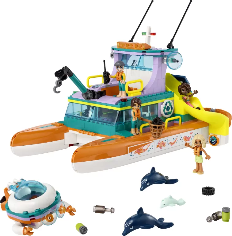 LEGO® Friends. Morska łódź ratunkowa. 41734 - tantis.pl