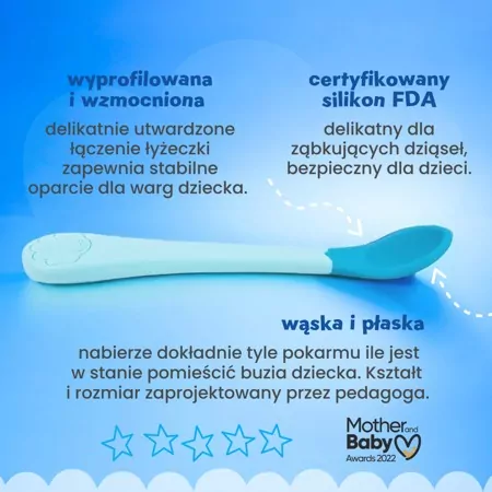 Nana's Manners Zestaw 3 łyżeczek do karmienia - tantis.pl