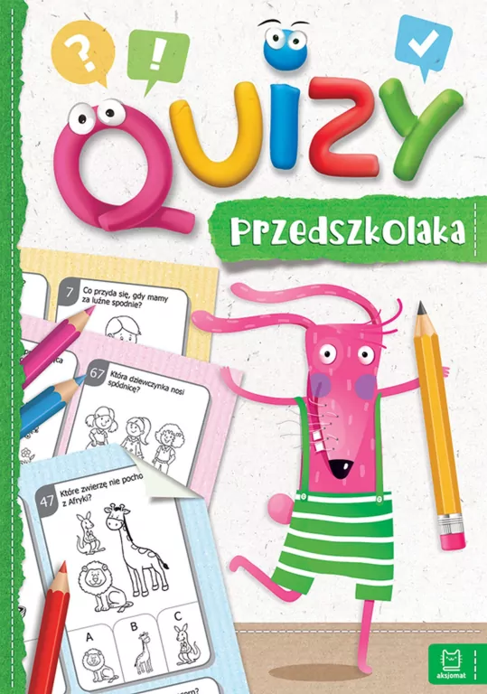 Quizy przedszkolaka. Zielone - tantis.pl