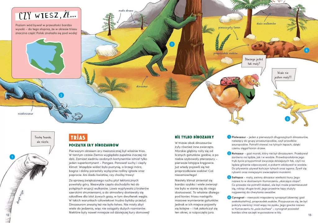 Przewodnik po świecie dinozaurów. Młodzi przyrodnicy - tantis.pl