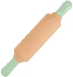 Wałek drewniany do ciastoliny miętowy