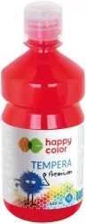 Farba tempera Premium 500ml czerwona HAPPY COLOR