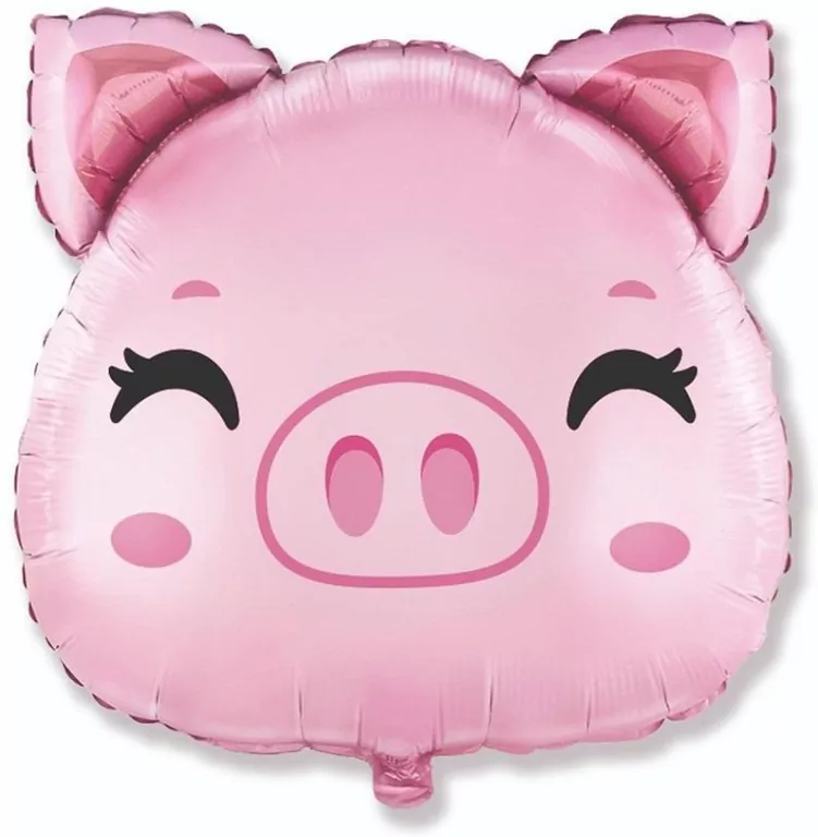 Balon foliowy Świnka 60cm - tantis.pl