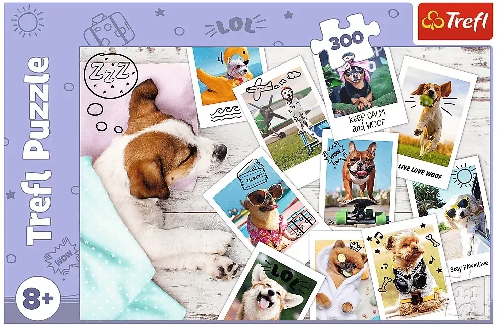 Puzzle 300. Zdjęcia z wakacji. 23003 - tantis.pl