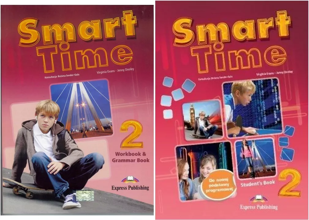 Pakiet: Smart Time 2. Student's Book. Podręcznik /Workbook & Grammar Book. Zeszyt ćwiczeń. Język angielski - tantis.pl