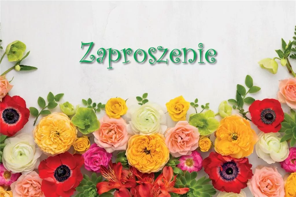 Zaproszenie Uniwersalne (10szt) - tantis.pl