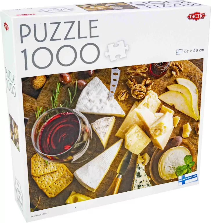 Puzzle 1000 A cheese plate - tantis.pl