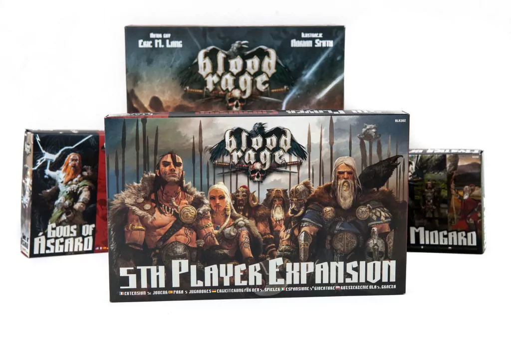 Blood Rage. Rozszerzenie dla 5 graczy - tantis.pl