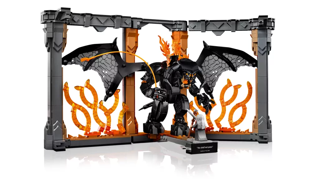 LEGO® Icons. Władca pierścieni: Book nook z Balrogiem 10367 - tantis.pl