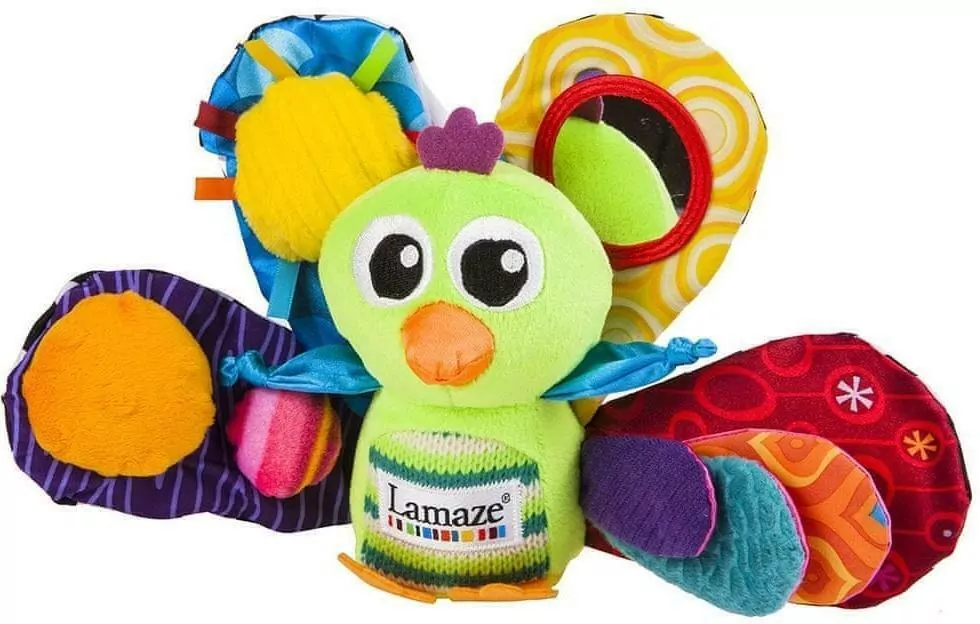 Lamaze. Zawieszka pluszowa. Paw - tantis.pl
