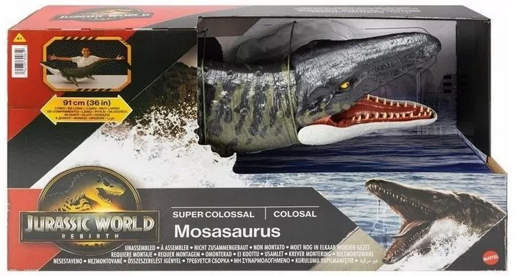 Jurassic World Kolosalny Mozazaur Figurka Dinozaur - tantis.pl